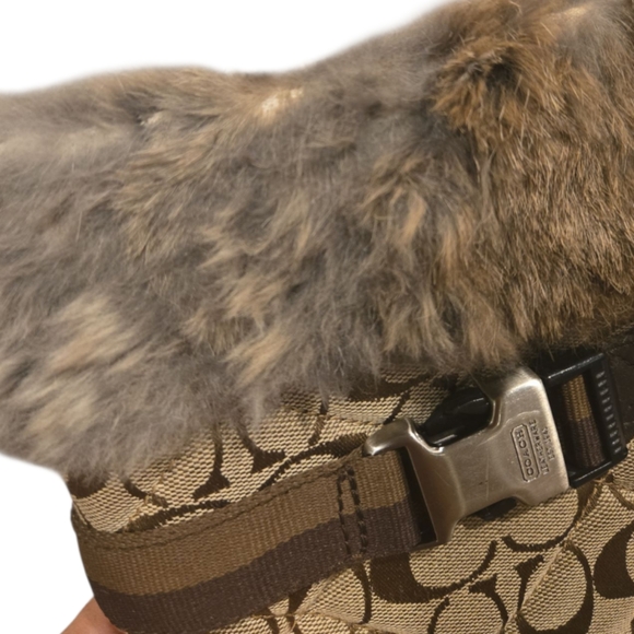 Coach Tan and Brown Signature Winter Boots - Picture 8 of 12